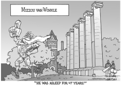 MISSOURI FOOTBALL by R.J. Matson