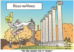 MISSOURI FOOTBALL by R.J. Matson