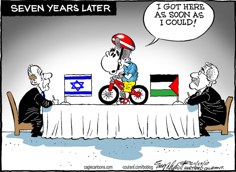 Annapolis Peace Talks COLOR