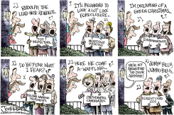 CAROLING by Joe Heller