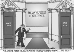 BUSH AT ANNAPOLIS by R.J. Matson
