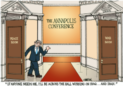 BUSH AT ANNAPOLIS by R.J. Matson