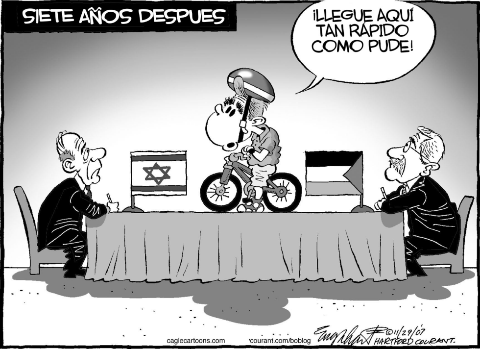 Platicas de Paz en Annapolis
