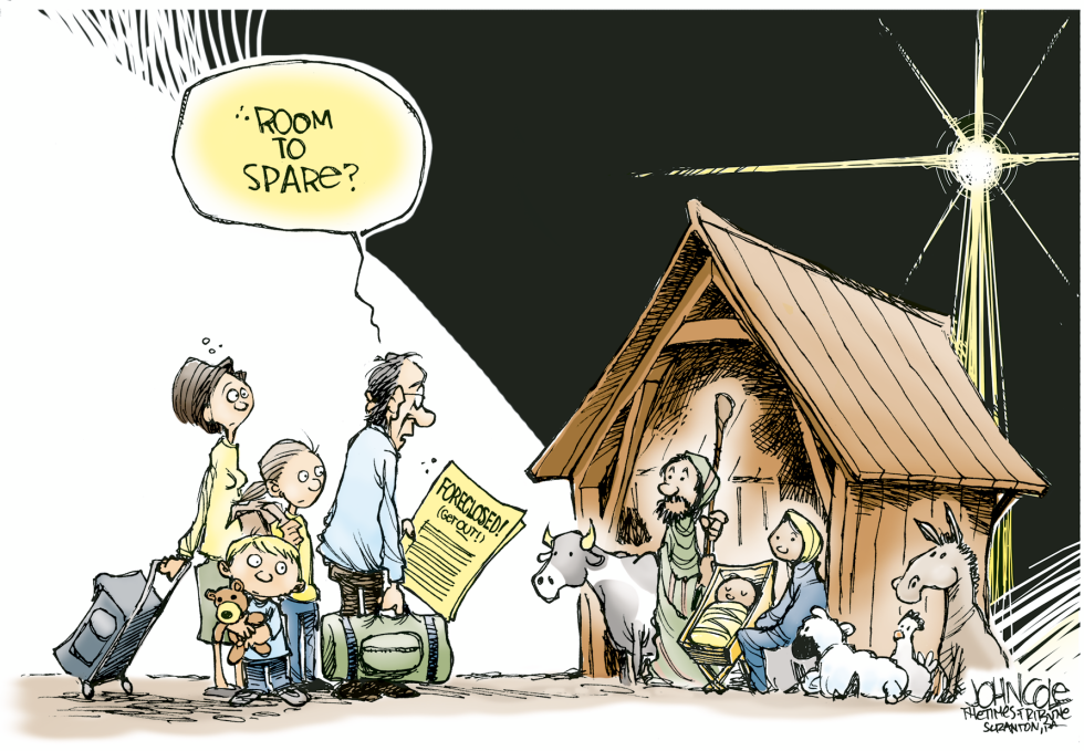 Christmas foreclosure
