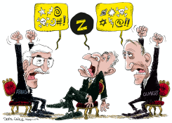 MIDEAST PEACE CONFERENCE by Daryl Cagle