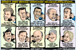 RELIGIOUS AFFILIATIONS by Monte Wolverton