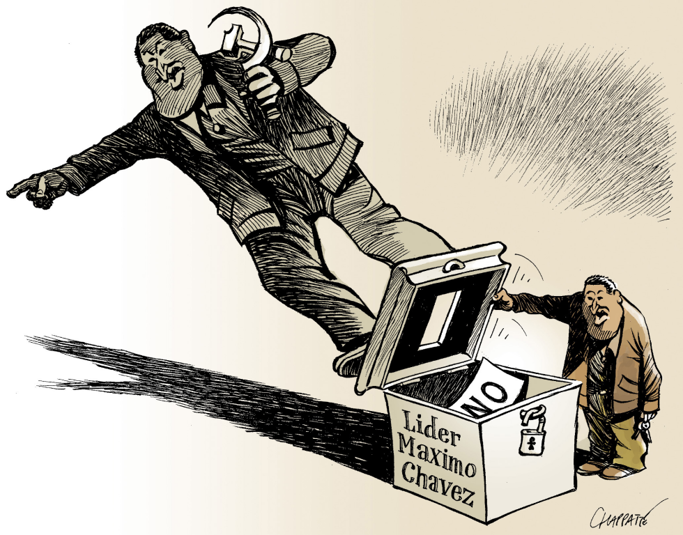 CHAVEZ LOSES constitutional vote
