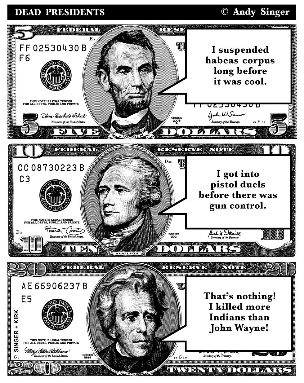 Lincoln Hamilton and Jackson Debate