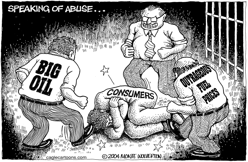 Big oil abuse