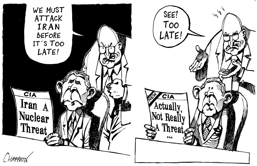 IRAN THREAT is gone