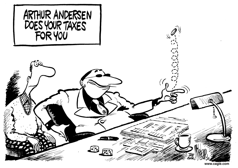  ARTHUR ANDERSEN TAXES by Mike Lane