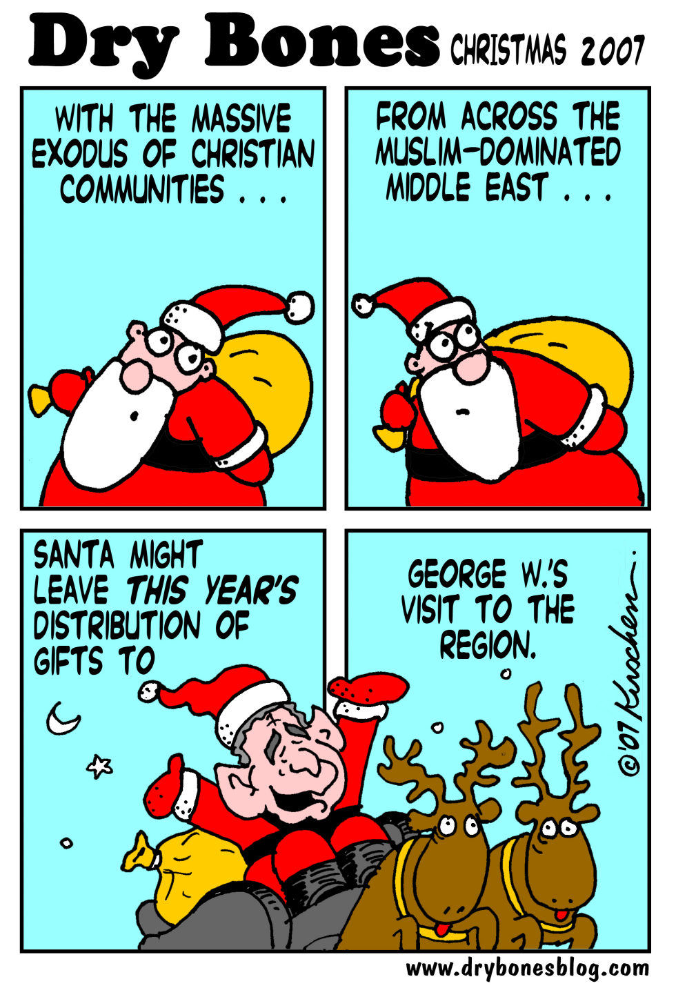 Santa in the Middle East