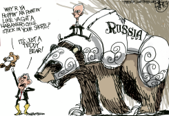 RUSSIAN BEAR  by Pat Bagley