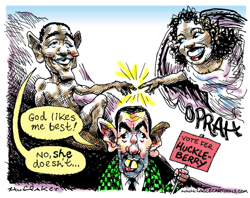 God Likes Huckabee COLOR