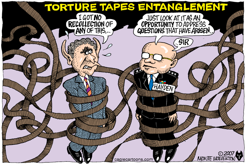  TORTURE TAPE ENTANGLEMENT by Wolverton