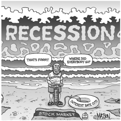 BERNANKE RATE CUT by R.J. Matson