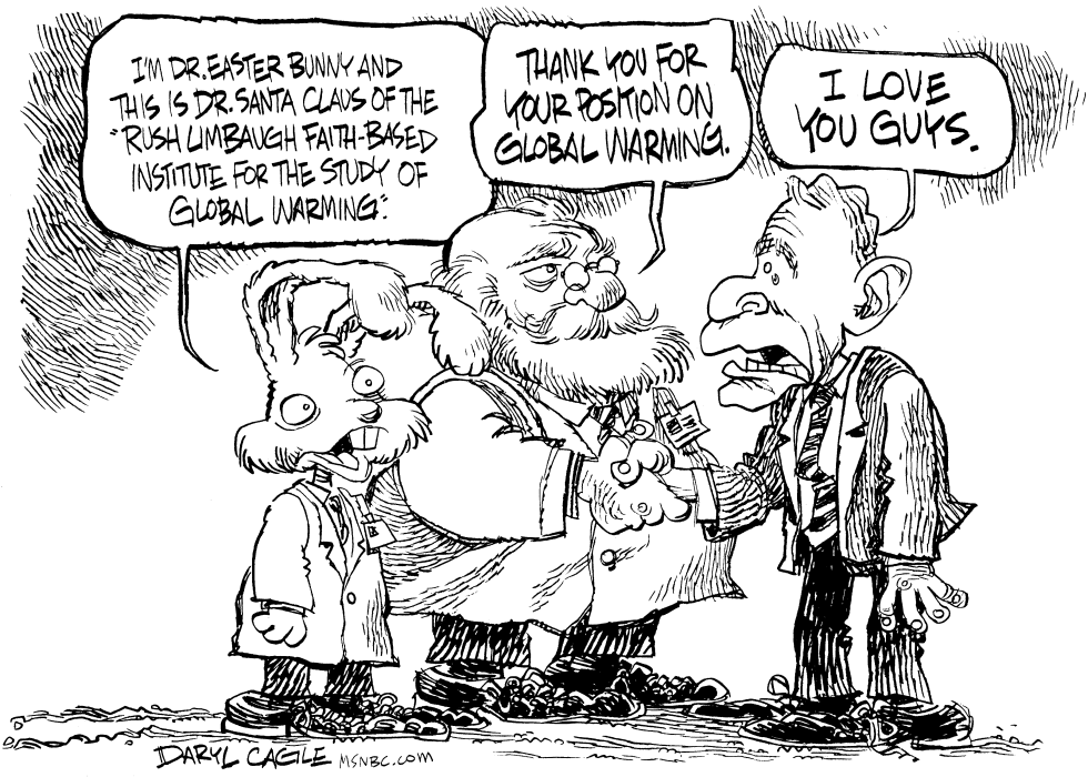 Bush, Global Warming and Santa