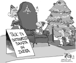 OUTSOURCED SANTA by Gary McCoy