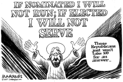 RELIGION AND POLITICS by Jimmy Margulies