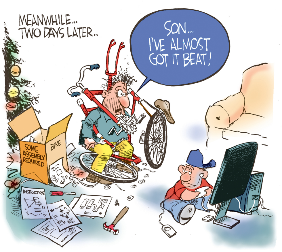 some assembly required