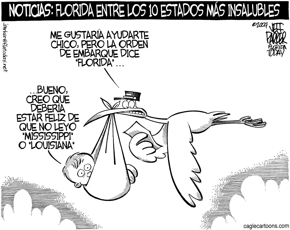 Estado insalubre FLORIDA