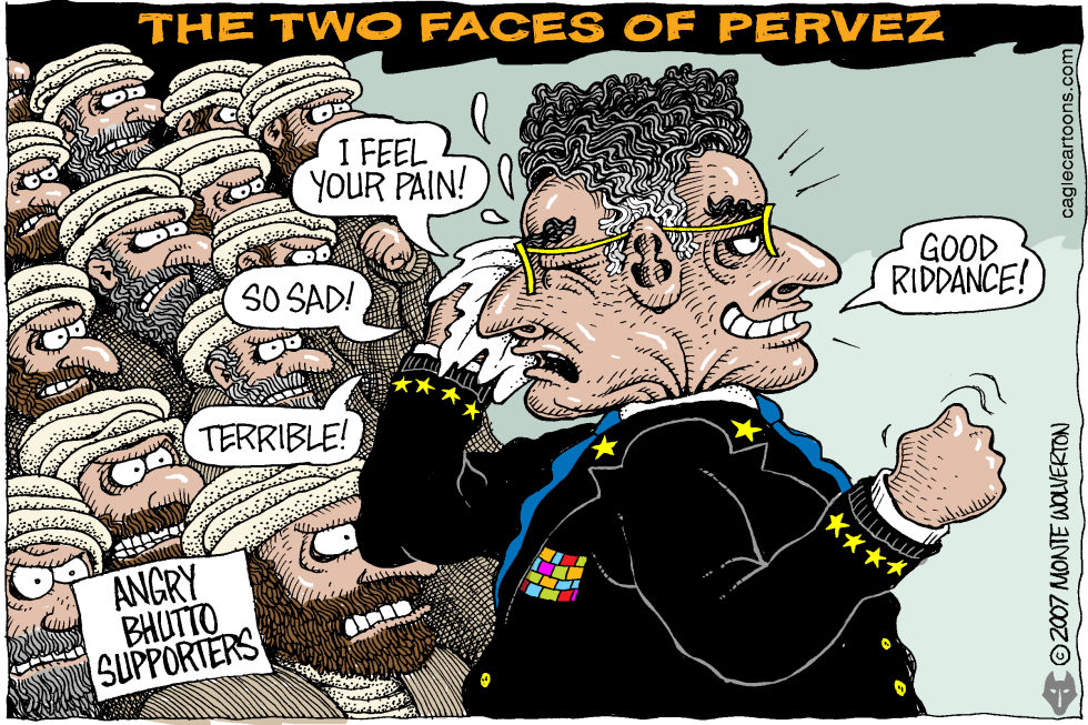  TWO FACES OF PERVEZ by Wolverton