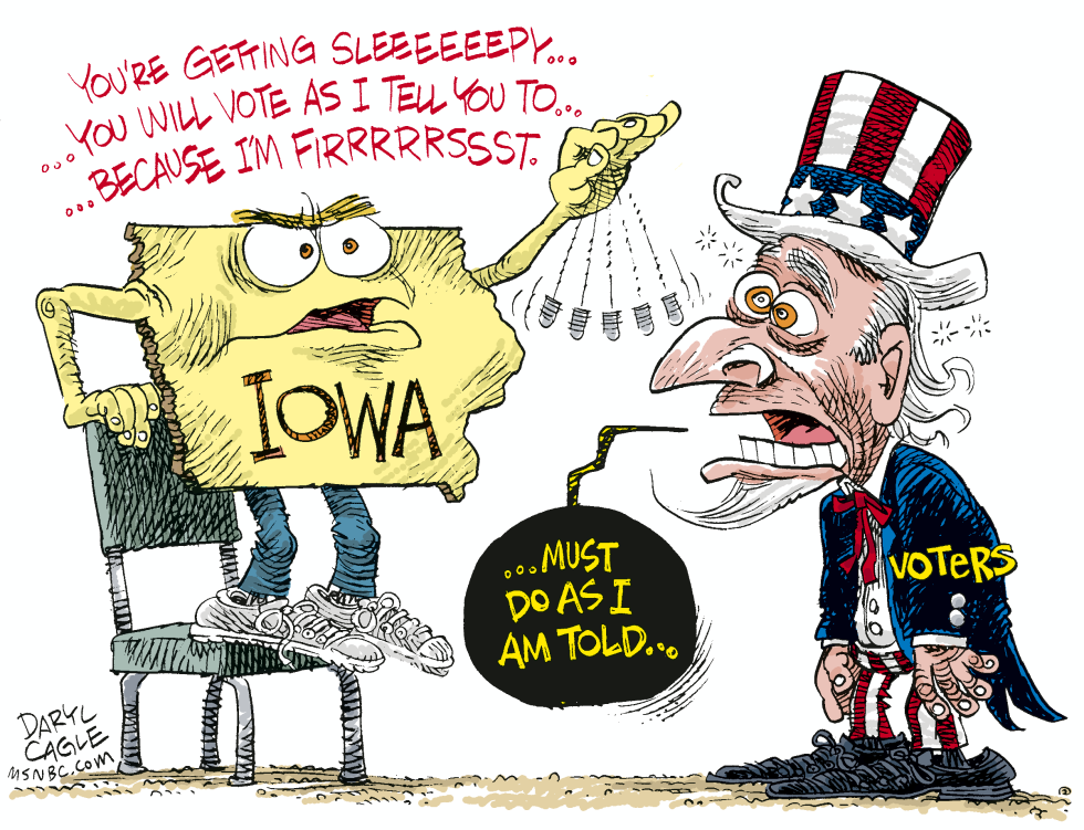 Iowa and USA Voters COLOR