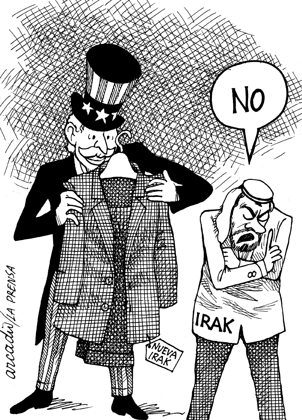 El traje que Iraq no quiere