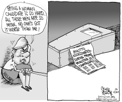 POOR HILLARY AND BHUTTO by Gary McCoy