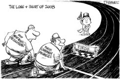 THE LONG  SHORT OF 2008 by Joe Heller