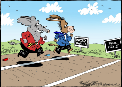 TEMPORADA DE ELECCIONES PRIMARIAS /  by Bob Englehart