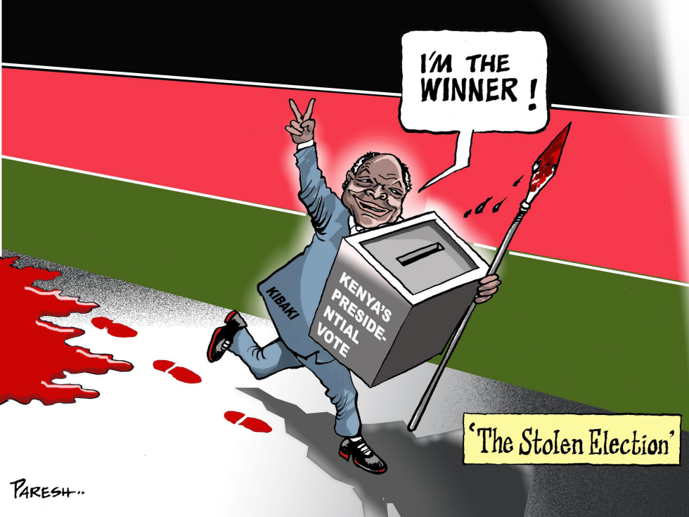  KENYA'S STOLEN ELECTION by Paresh Nath