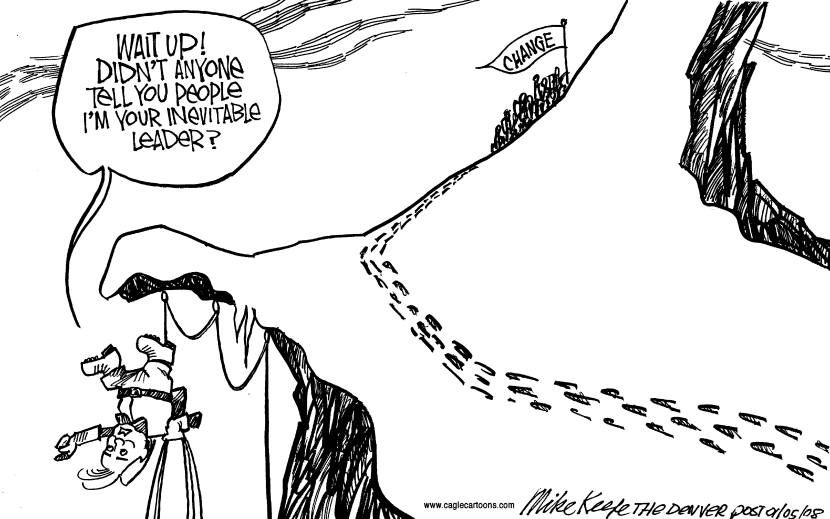 Inevitable Leader Hillary