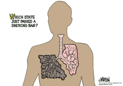 LOCAL MO & IL-STATEWIDE SMOKING BAN by R.J. Matson
