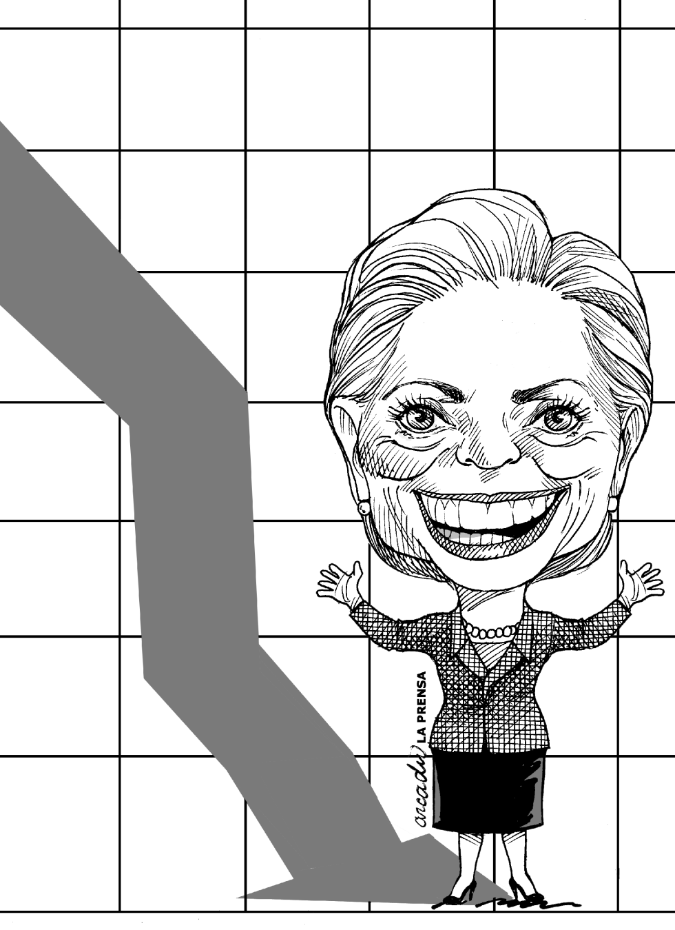  HILLARY CLINTON OPTIMISMO Y DERROTA by Arcadio Esquivel