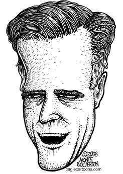 MITT ROMNEY by Monte Wolverton