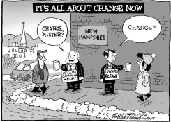NEW HAMPSHIRE PRIMARY by Bob Englehart