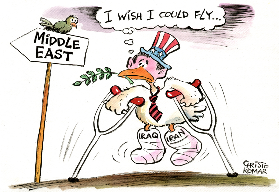 Lame Duck of Peace - COLOR