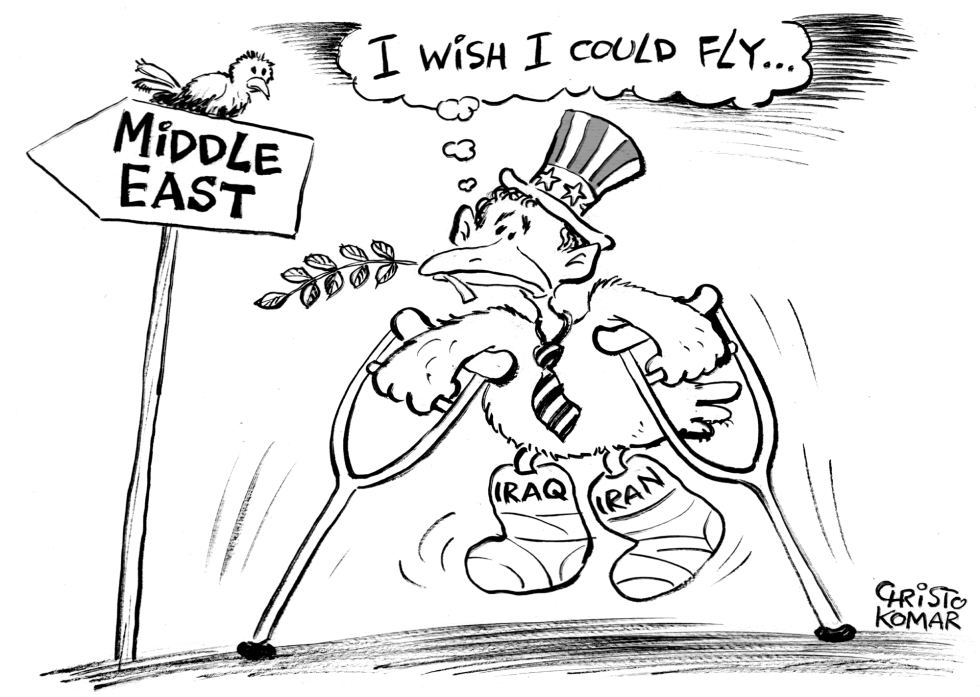 Lame Duck of Peace - B&W