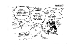 WANDERING THE MIDEAST DESERT by Jimmy Margulies