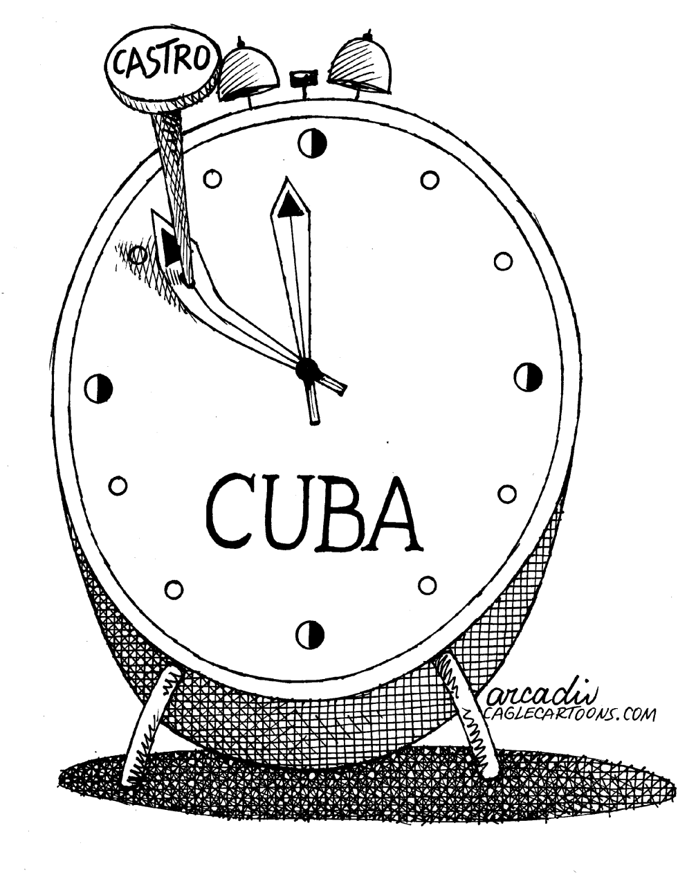 Castro Stops Time in Cuba