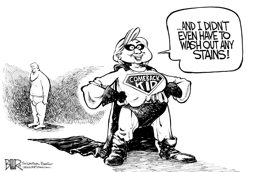 Hillary the Comeback Kid