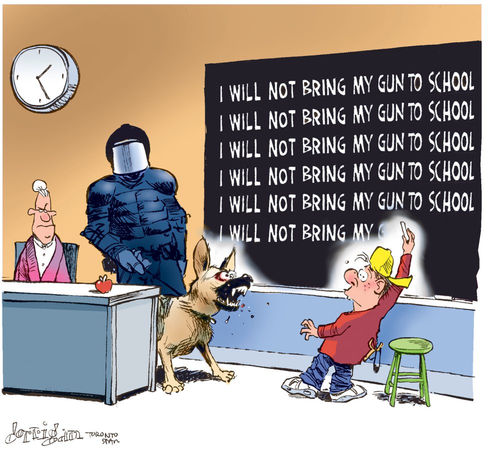 Schools ban guns