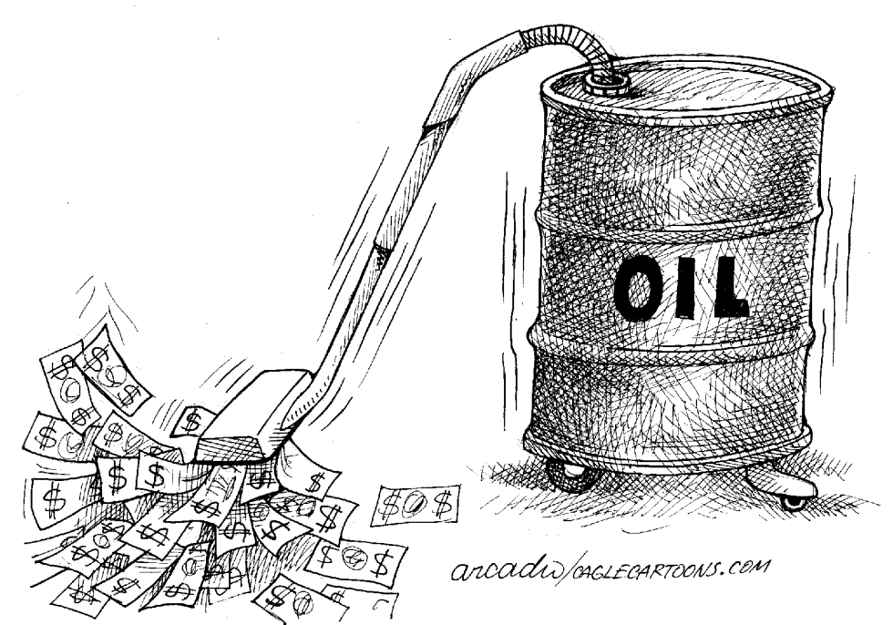 Oil Swallows the Budget