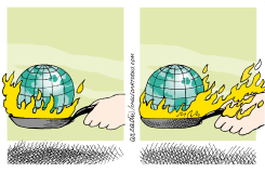 WHEN IT BURNS, THEY BURN   by Arcadio Esquivel