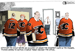 CANADA OFFICE FLAMES   by Cam Cardow