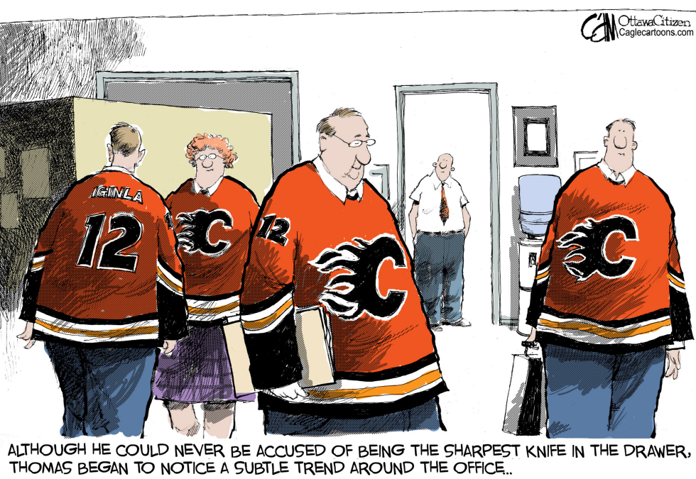 CANADA Office Flames COLOR CORRECTION