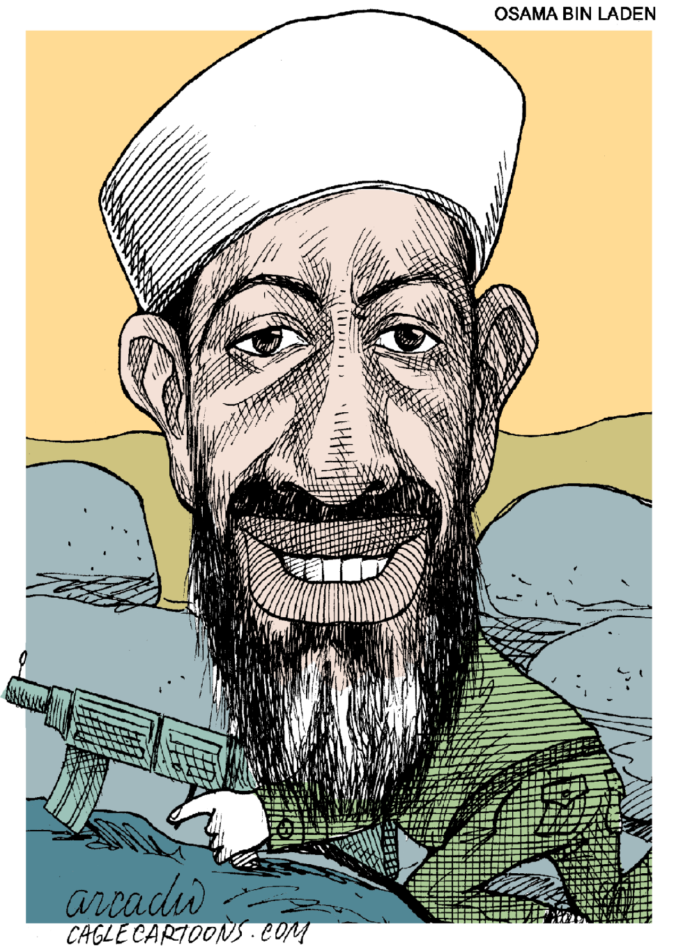 Osama Bin Laden -- COLOR