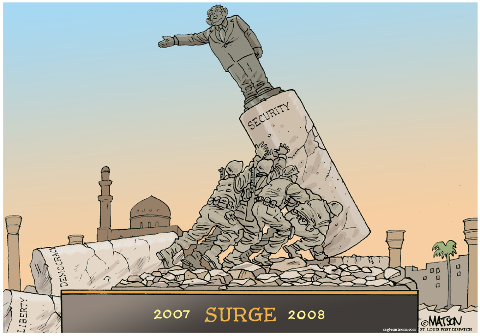 Monument To The Surge-COLOR