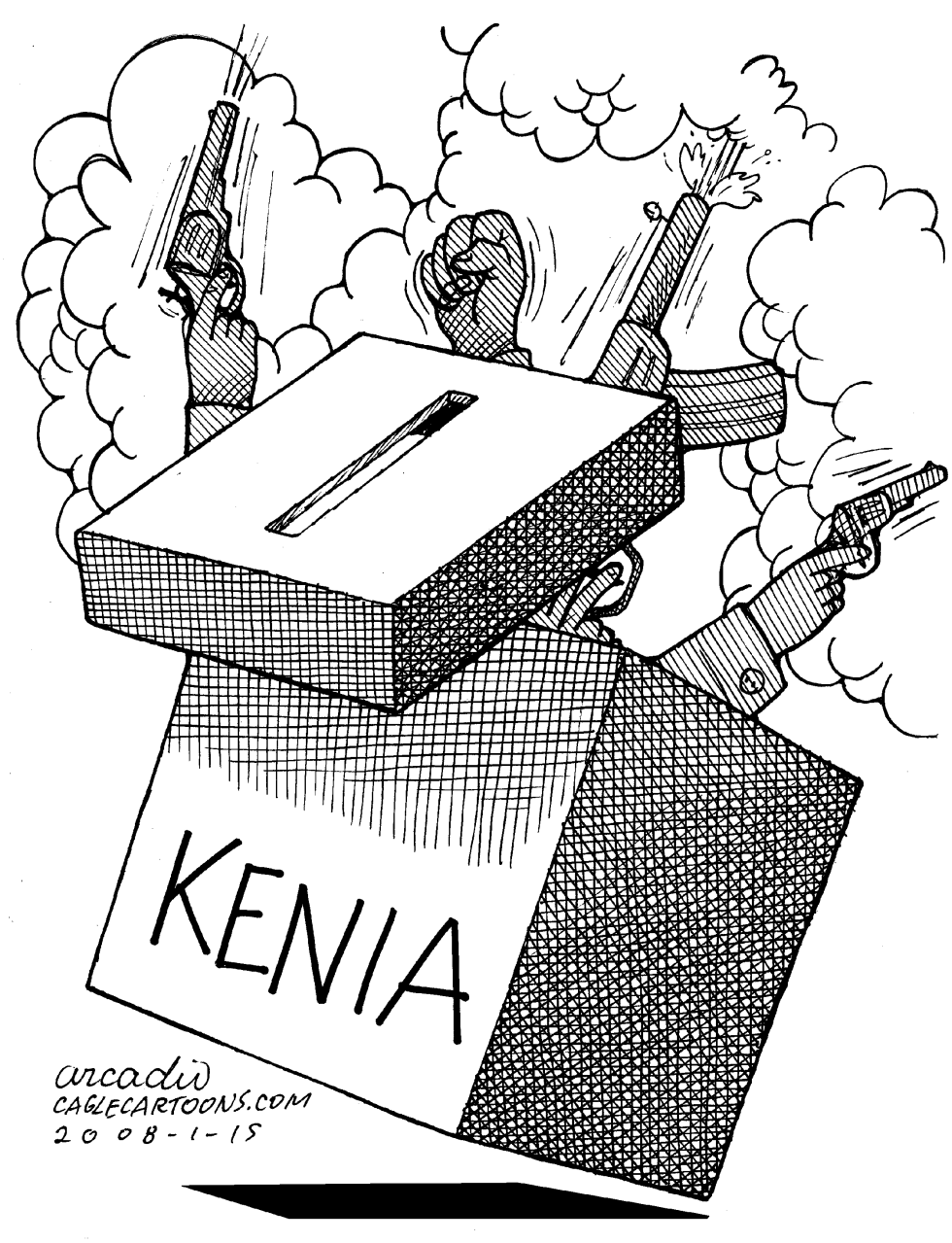 Violencia poselectoral en Kenia